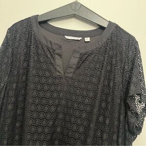 Isaac Mizrahi Black Lace Dress Size 3X